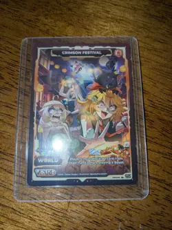 Gamersupps Crimson Festival VCard Promo Card NEW UNPLAYED - Image 2