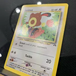 Pokemon TCG Sentret Neo Discovery Card 63/75 Unlimited WOTC Sumiyoshi Kizuki NM - Image 2