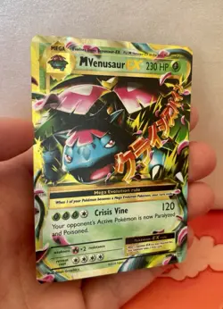 Pokemon TCG XY: Evolutions M Venusaur EX Ultra Rare Card 2/108 NM Condition ✨ - Image 2