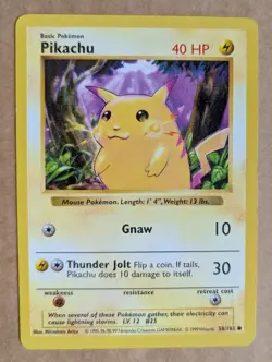 Pokemon Card Shadowless Base Set Bundle Common Charmander Squirtle Pikachu 102 - Image 2