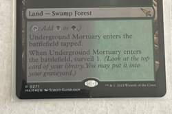 MTG Underground Mortuary - Foil - Murders at Karlov Manor - #271 - Image 3