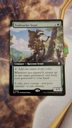 MTG BLC Trailtracker Scout Extended Art NM - Image 1
