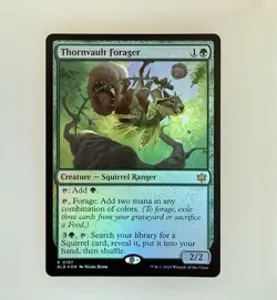Magic the Gathering: Thornvault Forager Bloomburrow Foil NM - Image 1
