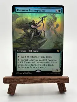 Foil Llanowar Loamspeaker - DMU 428 MTG Magic The Gathering - Image 1