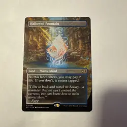 Hallowed Fountain (Borderless) Lorwyn Eclipsed Regular - Image 1