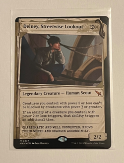 MTG Delney Streetwise Lookout - Showcase - Murders at Karlov Manor - #337 - Image 1