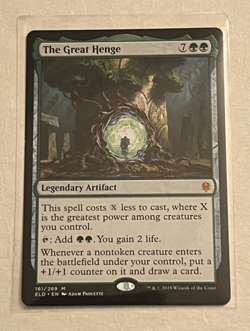 MTG The Great Henge - Throne of Eldraine - #161 - Image 1