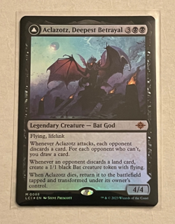 MTG Aclazotz Deepest Betrayal - Foil - The Lost Caverns of Ixalan #88 - Image 1