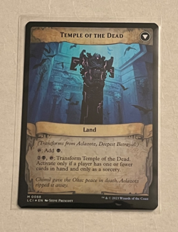 MTG Aclazotz Deepest Betrayal - Foil - The Lost Caverns of Ixalan #88 - Image 2