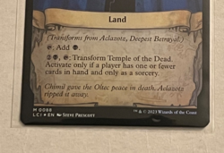 MTG Aclazotz Deepest Betrayal - Foil - The Lost Caverns of Ixalan #88 - Image 4