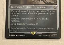 MTG Excalibur Sword of Eden - Foil Etched - Assassin's Creed - #256 - Image 3