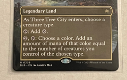 MTG Three Tree City - Borderless - Bloomburrow - #338 - Image 3