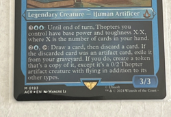 MTG Leonardo da Vinci - Foil Etched - Assassin's Creed - #193 - Image 3