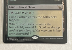 MTG Lush Portico - Foil - Murders at Karlov Manor - #263 - Image 3
