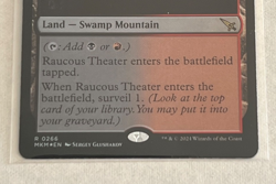 MTG Raucous Theater - Foil - Murders at Karlov Manor - #266 - Image 3