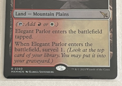 MTG Elegant Parlor - Foil - Murders at Karlov Manor - #260 - Image 3