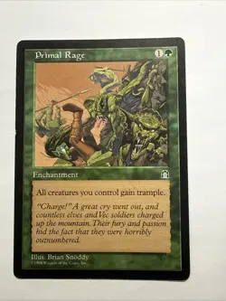 Primal Rage - Magic the Gathering - Stronghold - MP - Image 1