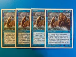 MTG 4x Erosion Core Set 4th Edition OLD SCHOOL Pauper Magic the Gathering x4 NM - Image 1