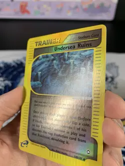 Pokemon Card Aquapolis 138/147 Undersea Ruins Reverse Holo LP - Image 4