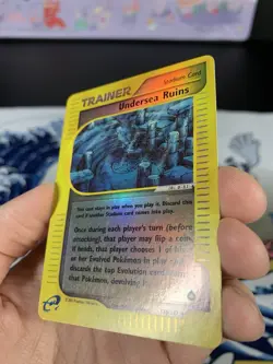 Pokemon Card Aquapolis 138/147 Undersea Ruins Reverse Holo LP - Image 5