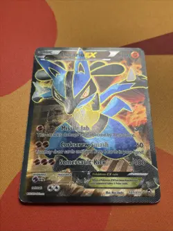 Pokemon Card - Lucario EX - Full Art Ultra Rare (107/111) XY Furious Fists *DMG* - Image 2