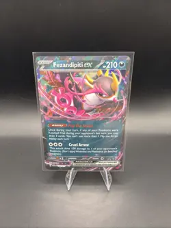 Fezandipiti ex 142/217 (Double Rare) Ascended Heroes Near Mint Pokemon TCG - Image 1