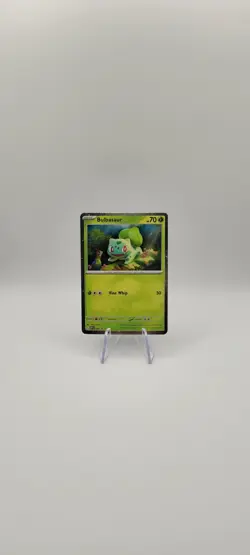 Pokemon TCG: Bulbasaur SVP046 -151 Black Star Promo Card NM - Image 2