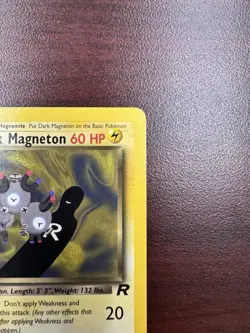 1st Edition DARK MAGNETON 28/82 Team Rocket WoTC Pokemon Card 2000 Wizards LP+ - Image 4