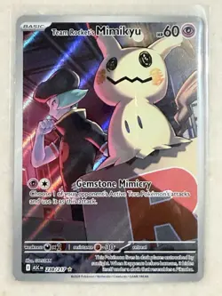 Pokemon TCG Team Rocket’s Mimikyu 238/217 Ascended heroes illustration Rare - Image 1