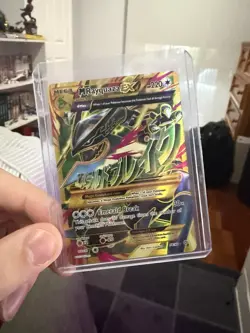 ✅ 🇦🇺 M Rayquaza EX 98/98 Mega Ancient Origins EXC Pokemon TCG Card - Image 1