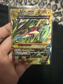 ✅ 🇦🇺 M Rayquaza EX 98/98 Mega Ancient Origins EXC Pokemon TCG Card - Image 2