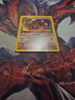 Dark Charmeleon 32/82 1st Edition Team Rocket Non-Holo Pokemon Card LP/MP - Image 3