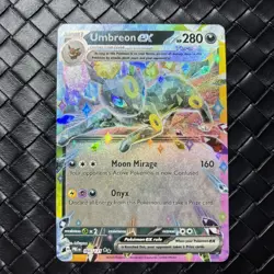 Umbreon ex 060/131 [NM] Double Rare - SV: Prismatic Evolutions Pokemon Card - Image 1