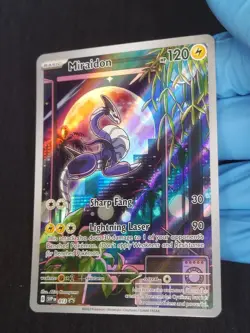 MIRAIDON 013 Scarlet & Violet - BLACK STAR PROMO Pokemon Card - NM 💎 - Image 2