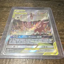Pokemon Espeon & Deoxys GX Promo Holo TAG TEAM SM240 SM 260HP - Image 1