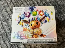 Pokemon TCG Elite Trainer Box ETB SEALED Prismatic Scarlet & Violet Evolutions - Image 1