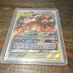 Pokemon Reshiram & Charizard GX Promo Holo TAG TEAM SM201 SM - Image 1