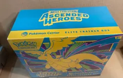 Pokemon TCG: Mega Evolution-Ascended Heroes Pokemon Center ETB Factory Sealed - Image 2