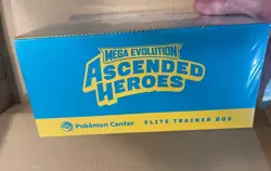 Pokemon TCG: Mega Evolution-Ascended Heroes Pokemon Center ETB Factory Sealed - Image 5