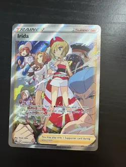 Pokemon TCG Irida Trainer Special Illustration Crown Zenith GG63/GG70 - Image 1