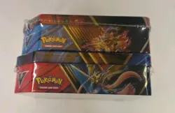 Pokemon TCG Sealed Tin Box Set Zacian V Zamazenta V Legends of Galar Tin (2020) - Image 4