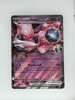 2026 Pokemon ME: Ascended Heroes Team Rocket's Mewtwo ex 079/217 NM - Image 1