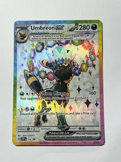 2025 Pokemon Umbreon ex SV Black Star Promo SVP EN Promos 176 - Image 1