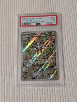 magneton surging sparks POKEMON CENTER promo PSA 9 - Image 1