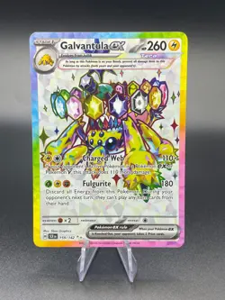 Pokemon TCG - Galvantula EX Holo Ultra Rare - Stellar Crown 159/142 - Image 1