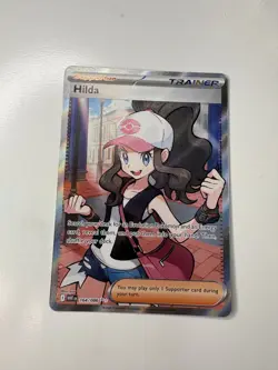 Pokemon TCG Hilda 164/086 White Flare Full Art NM - Image 1