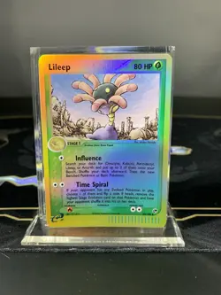 Pokemon Card Ex Sandstorm Lileep 42/100 2003 Reverse Holo NM - Image 1