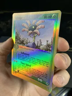 Pokemon Card Ex Sandstorm Lileep 42/100 2003 Reverse Holo NM - Image 3