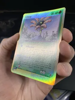 Pokemon Card Ex Sandstorm Lileep 42/100 2003 Reverse Holo NM - Image 5