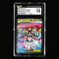 CGC 10 GEM MINT 2025 Pokemon JPN Mega Diancie ex 227/193 MA - Image 2